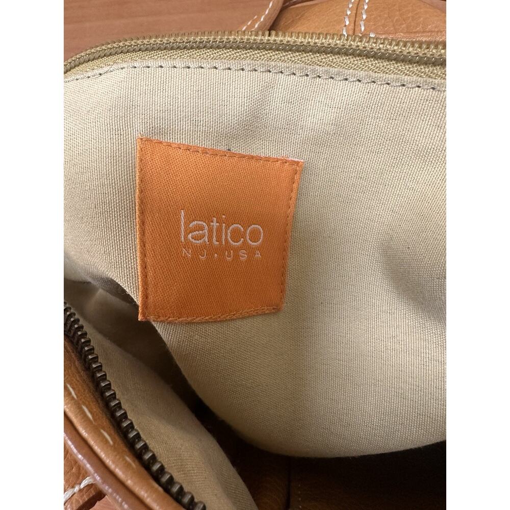 latico Mustard/Tan Leather Shoulder Bag - Picture 4 of 9